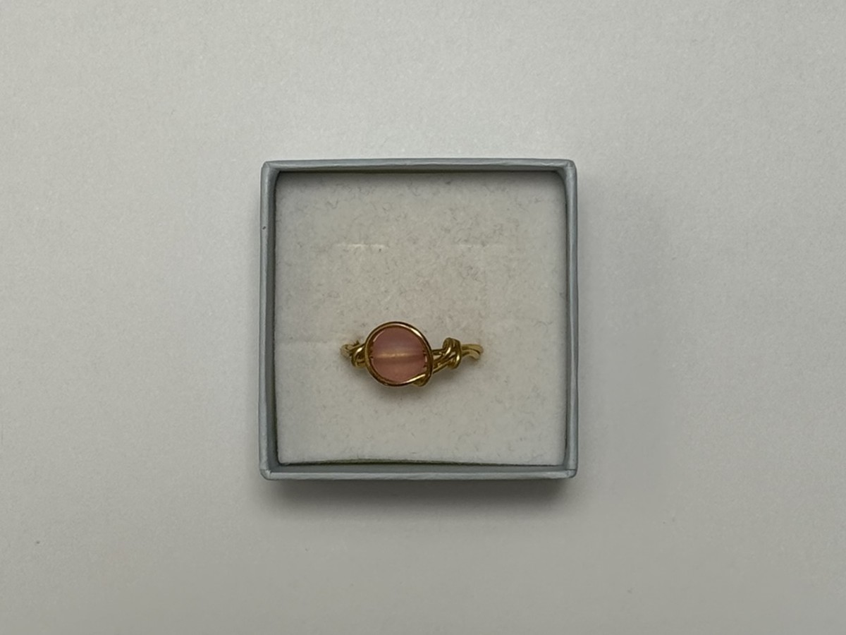 Håndlavet ring fra By Vigga